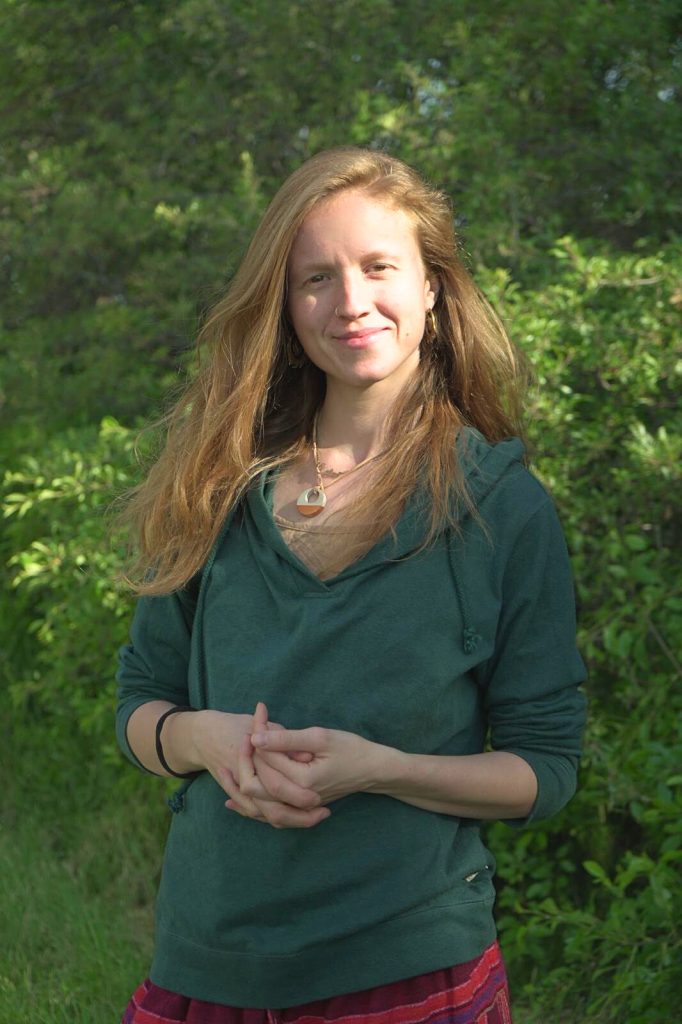 Portrait von mir in der Natur